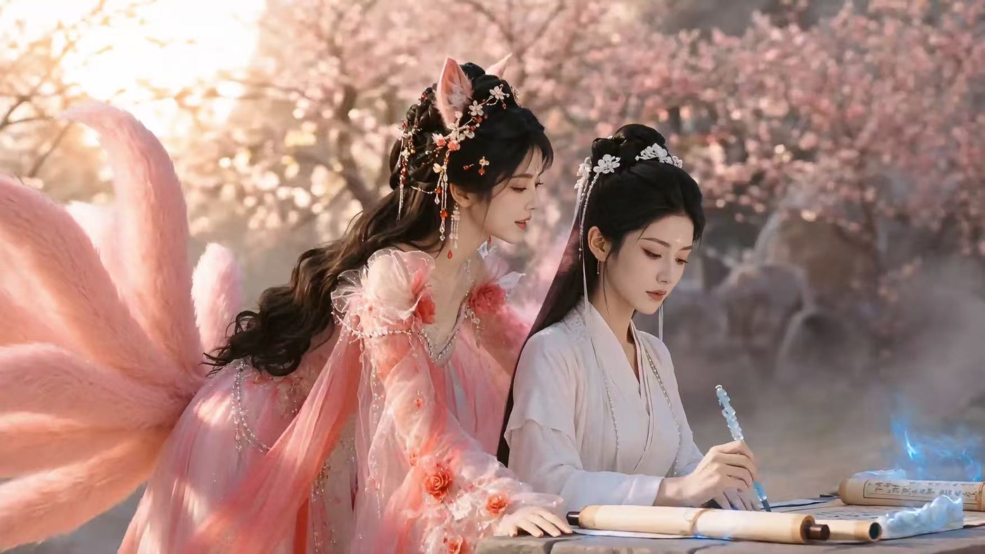 青丘债 · 她在身后